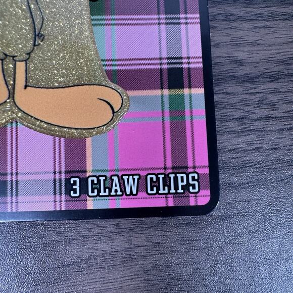 Looney Tunes x Justice Hair Clips – Tweety & Bugs Bunny Glitter Claw Clip Set‎ - Picture 2 of 3